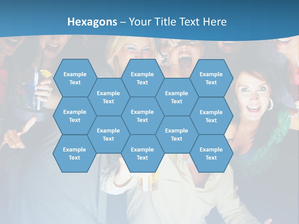 Golfer Waiting For The Fairway To Clear So That He Can Make His Drive From The Tee Box. PowerPoint Template