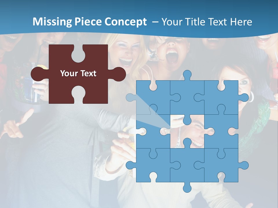 Golfer Waiting For The Fairway To Clear So That He Can Make His Drive From The Tee Box. PowerPoint Template