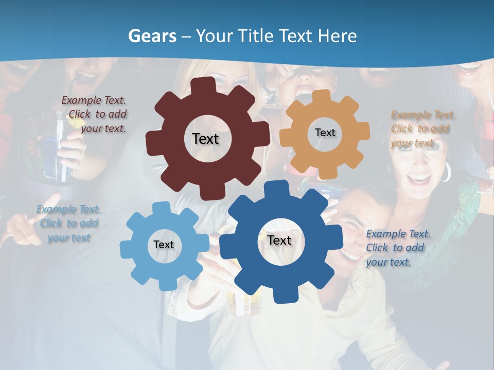 Golfer Waiting For The Fairway To Clear So That He Can Make His Drive From The Tee Box. PowerPoint Template