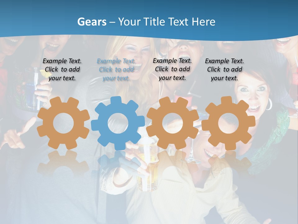 Golfer Waiting For The Fairway To Clear So That He Can Make His Drive From The Tee Box. PowerPoint Template