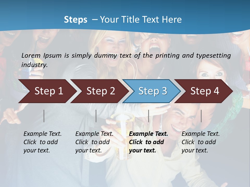 Golfer Waiting For The Fairway To Clear So That He Can Make His Drive From The Tee Box. PowerPoint Template