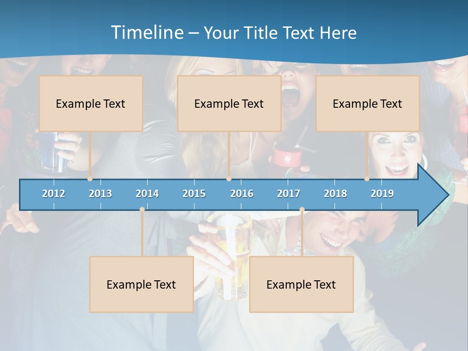 Golfer Waiting For The Fairway To Clear So That He Can Make His Drive From The Tee Box. PowerPoint Template