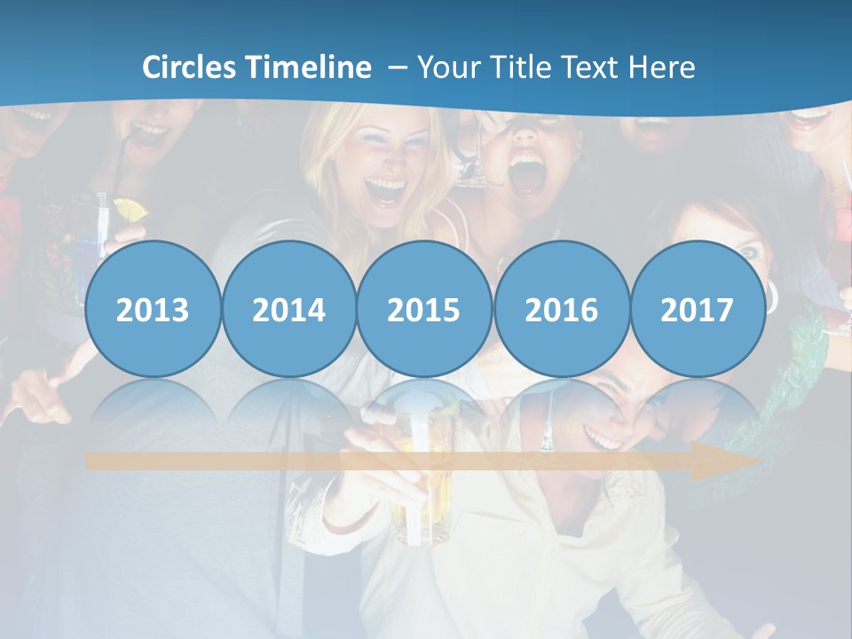 Golfer Waiting For The Fairway To Clear So That He Can Make His Drive From The Tee Box. PowerPoint Template