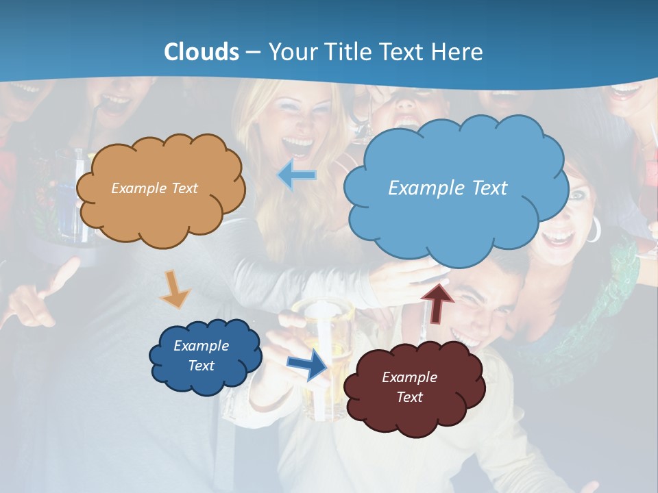 Golfer Waiting For The Fairway To Clear So That He Can Make His Drive From The Tee Box. PowerPoint Template
