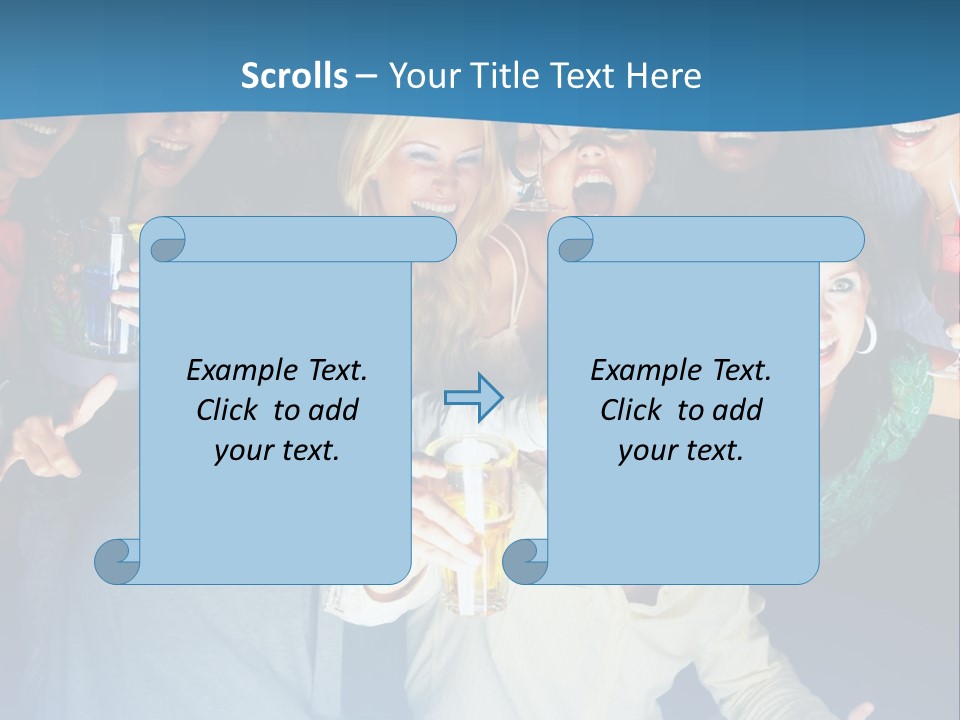 Golfer Waiting For The Fairway To Clear So That He Can Make His Drive From The Tee Box. PowerPoint Template