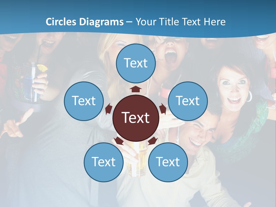 Golfer Waiting For The Fairway To Clear So That He Can Make His Drive From The Tee Box. PowerPoint Template