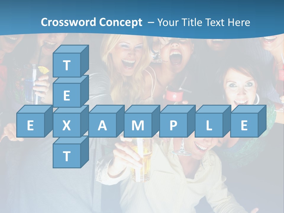 Golfer Waiting For The Fairway To Clear So That He Can Make His Drive From The Tee Box. PowerPoint Template