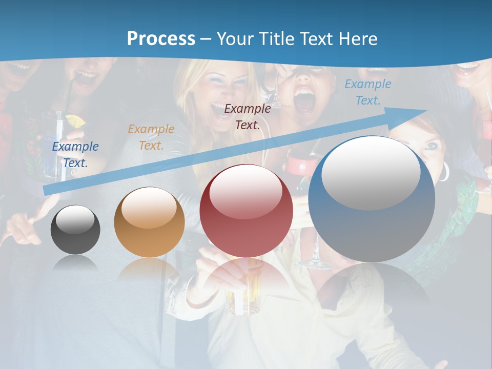 Golfer Waiting For The Fairway To Clear So That He Can Make His Drive From The Tee Box. PowerPoint Template