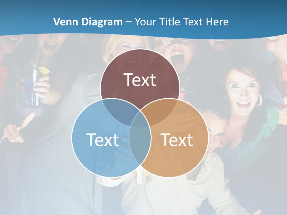 Golfer Waiting For The Fairway To Clear So That He Can Make His Drive From The Tee Box. PowerPoint Template