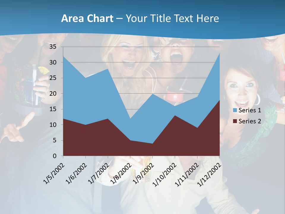 Golfer Waiting For The Fairway To Clear So That He Can Make His Drive From The Tee Box. PowerPoint Template
