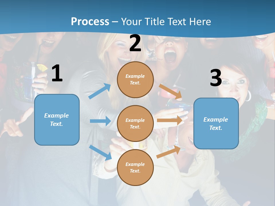 Golfer Waiting For The Fairway To Clear So That He Can Make His Drive From The Tee Box. PowerPoint Template