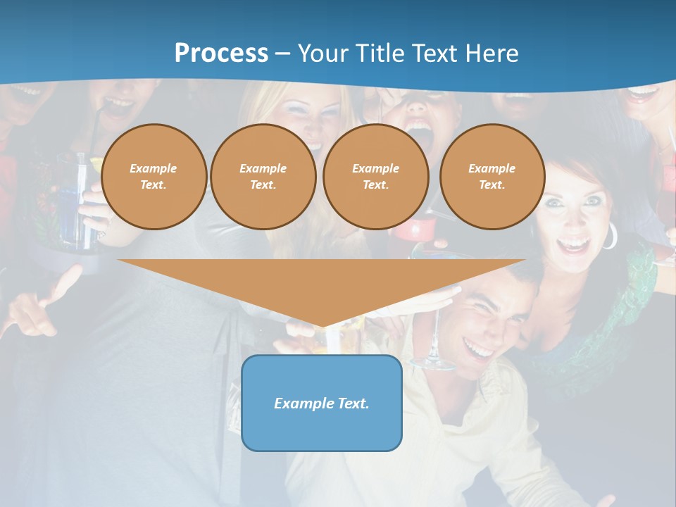Golfer Waiting For The Fairway To Clear So That He Can Make His Drive From The Tee Box. PowerPoint Template