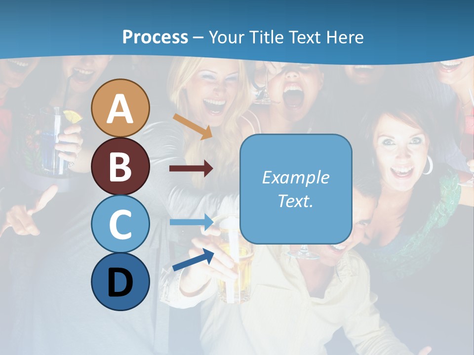 Golfer Waiting For The Fairway To Clear So That He Can Make His Drive From The Tee Box. PowerPoint Template