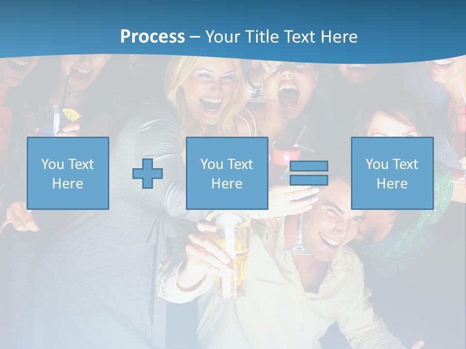 Golfer Waiting For The Fairway To Clear So That He Can Make His Drive From The Tee Box. PowerPoint Template