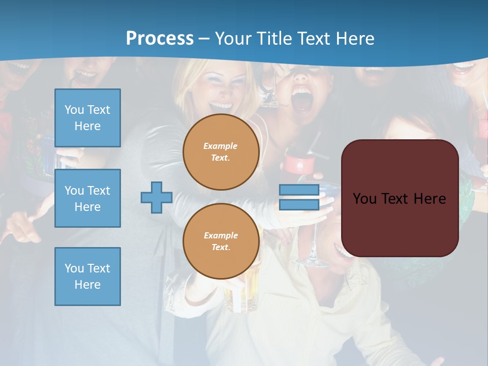 Golfer Waiting For The Fairway To Clear So That He Can Make His Drive From The Tee Box. PowerPoint Template