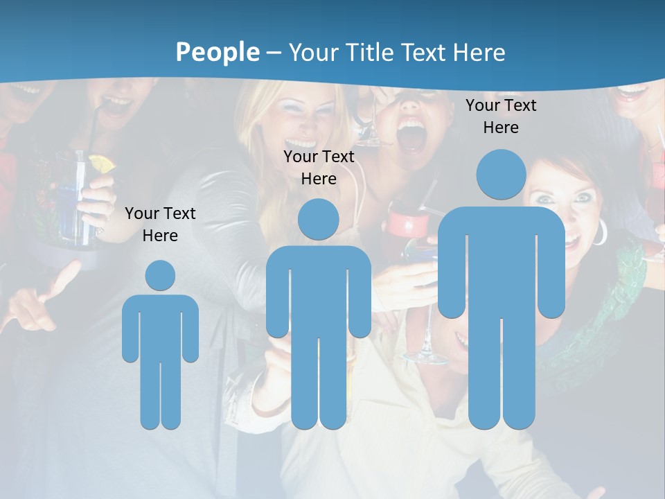 Golfer Waiting For The Fairway To Clear So That He Can Make His Drive From The Tee Box. PowerPoint Template