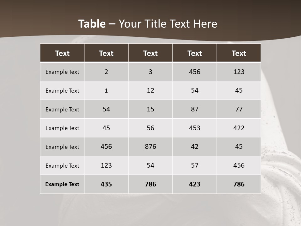 A Statue Of An Angel Praying. PowerPoint Template