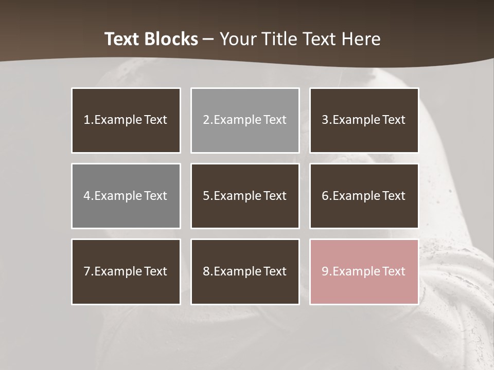 A Statue Of An Angel Praying. PowerPoint Template