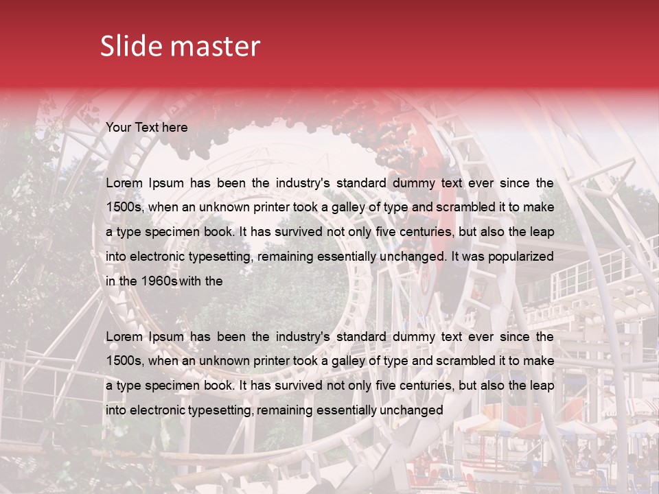 Amusement Park PowerPoint Template