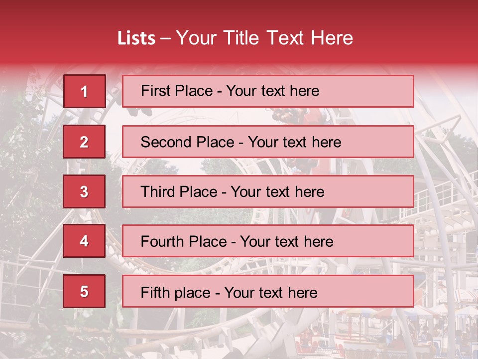 Amusement Park PowerPoint Template
