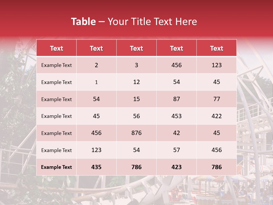 Amusement Park PowerPoint Template