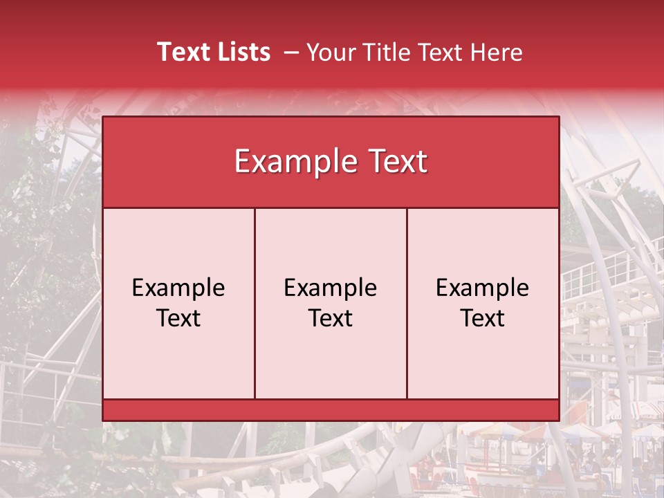 Amusement Park PowerPoint Template