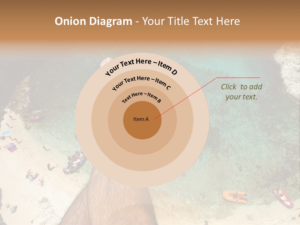 Feet And Water At The Tremiti Islands PowerPoint Template