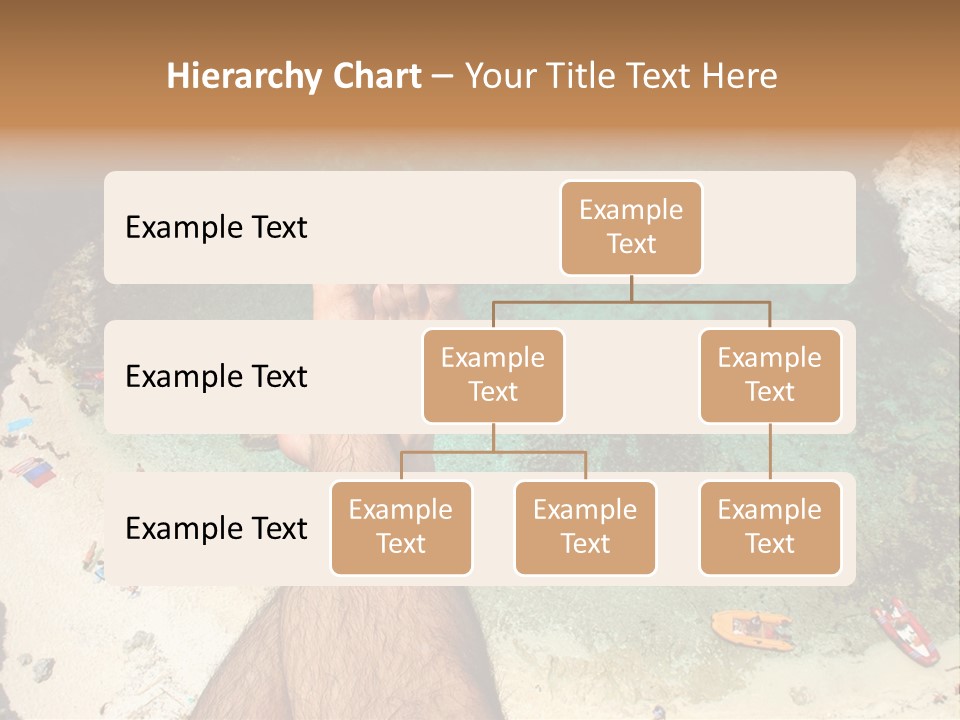 Feet And Water At The Tremiti Islands PowerPoint Template