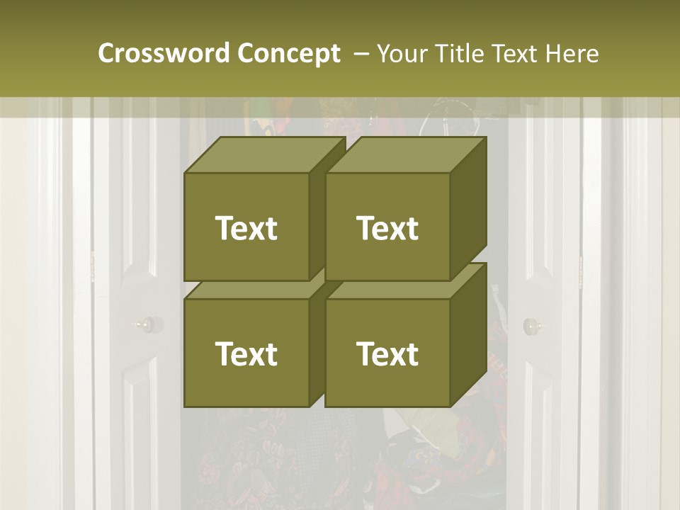 Messy Closet PowerPoint Template