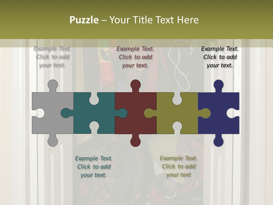 Messy Closet PowerPoint Template