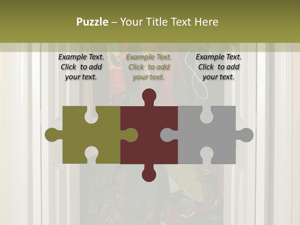 Messy Closet PowerPoint Template