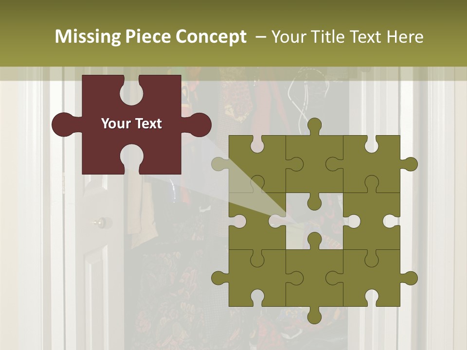 Messy Closet PowerPoint Template