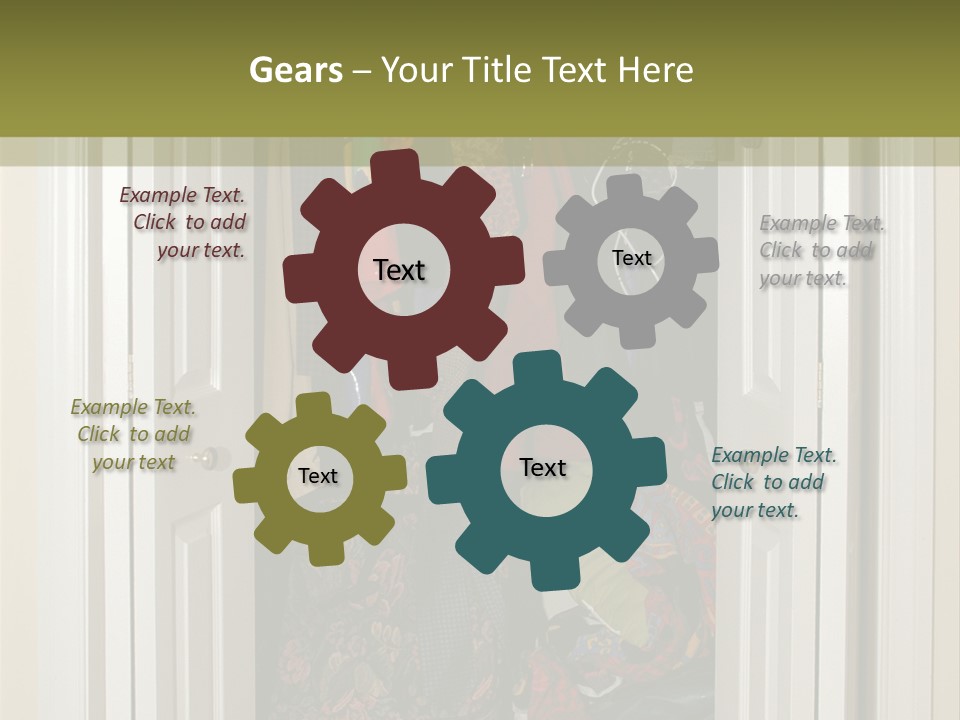 Messy Closet PowerPoint Template