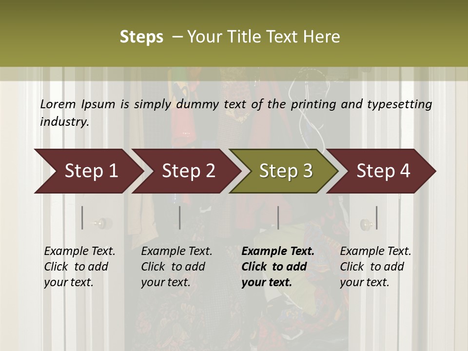 Messy Closet PowerPoint Template
