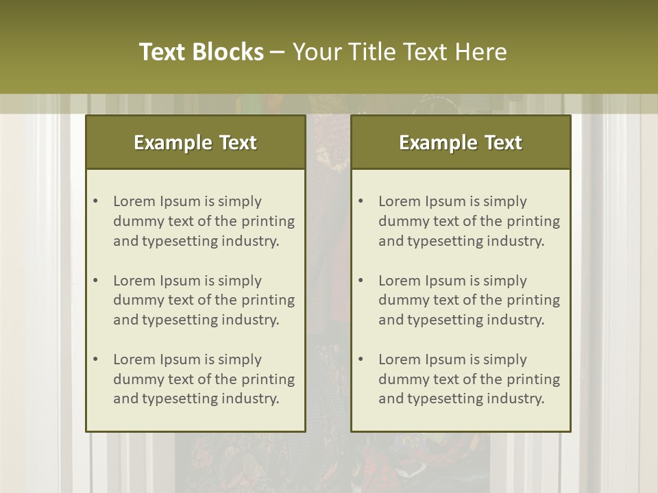 Messy Closet PowerPoint Template