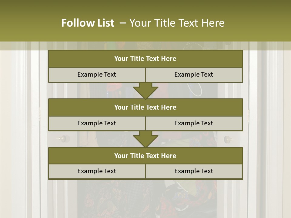 Messy Closet PowerPoint Template