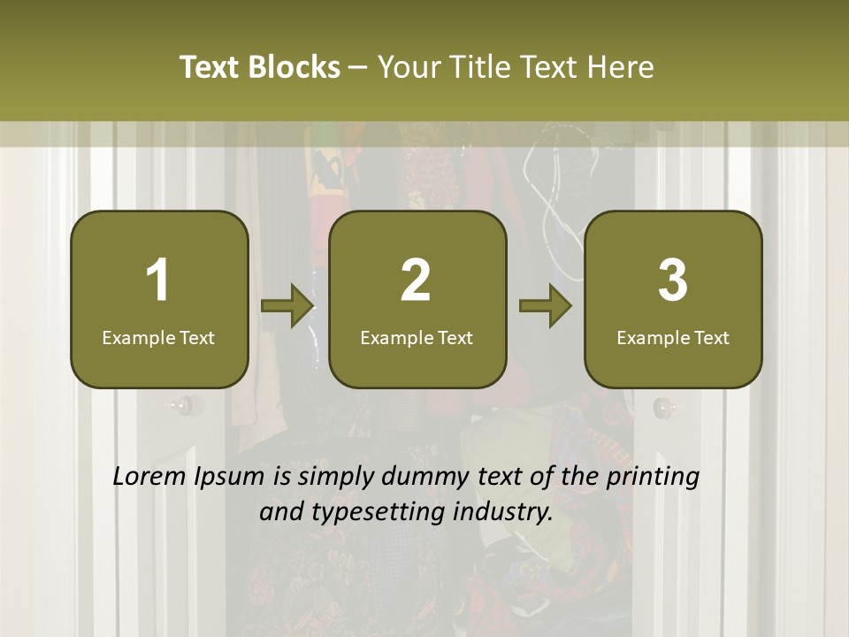 Messy Closet PowerPoint Template