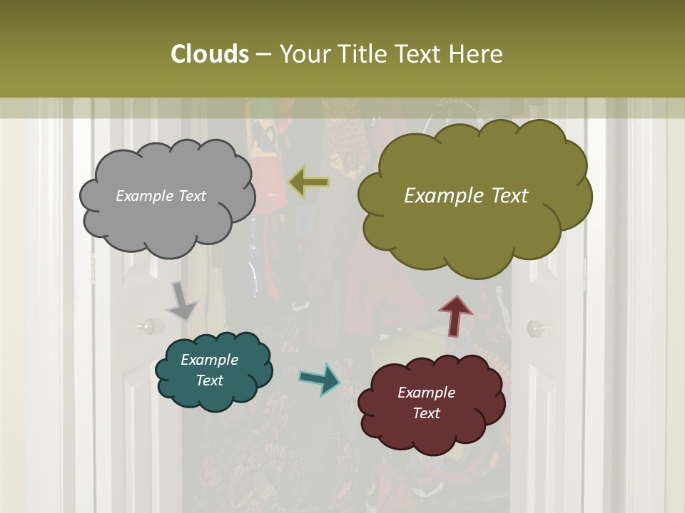 Messy Closet PowerPoint Template