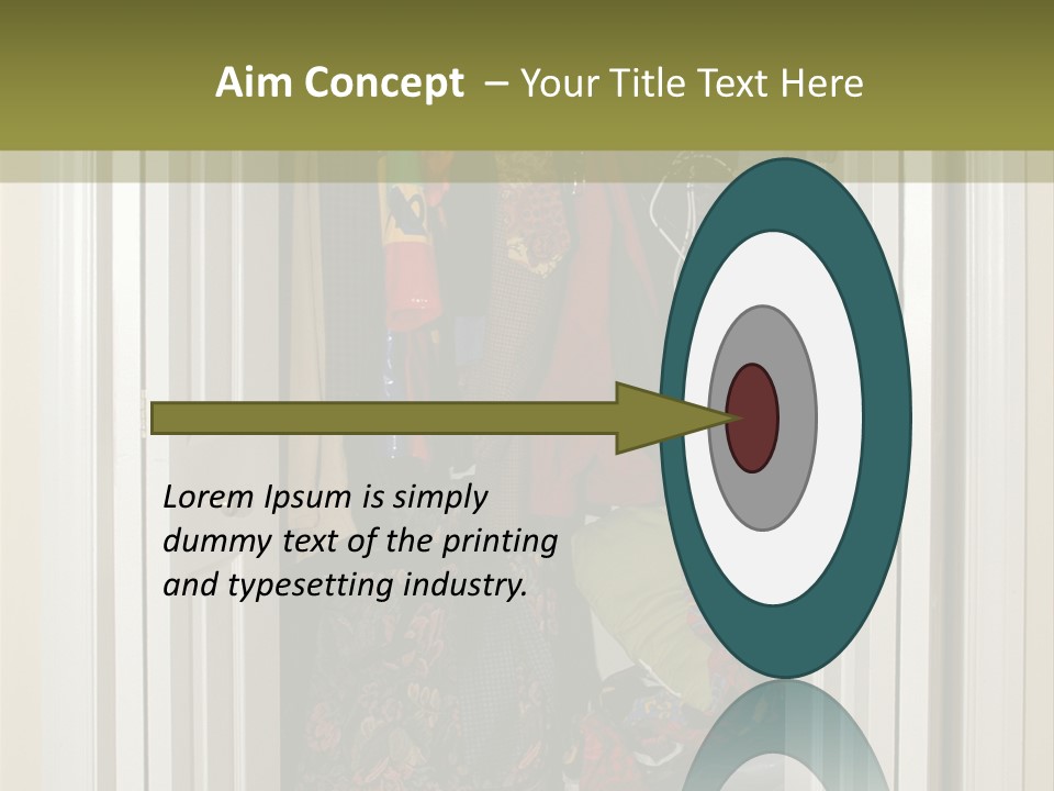 Messy Closet PowerPoint Template