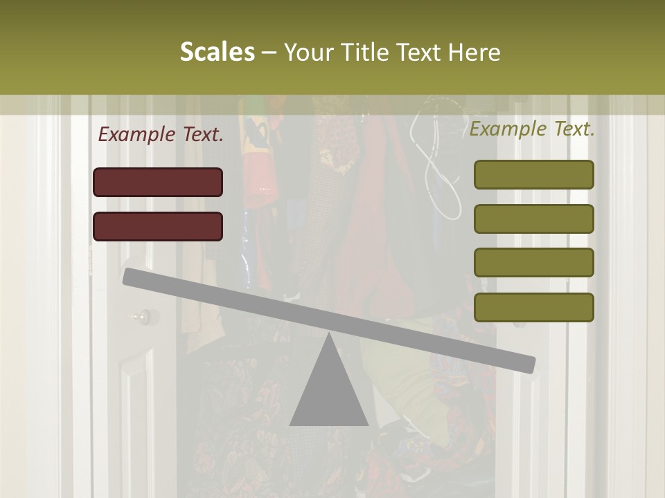 Messy Closet PowerPoint Template