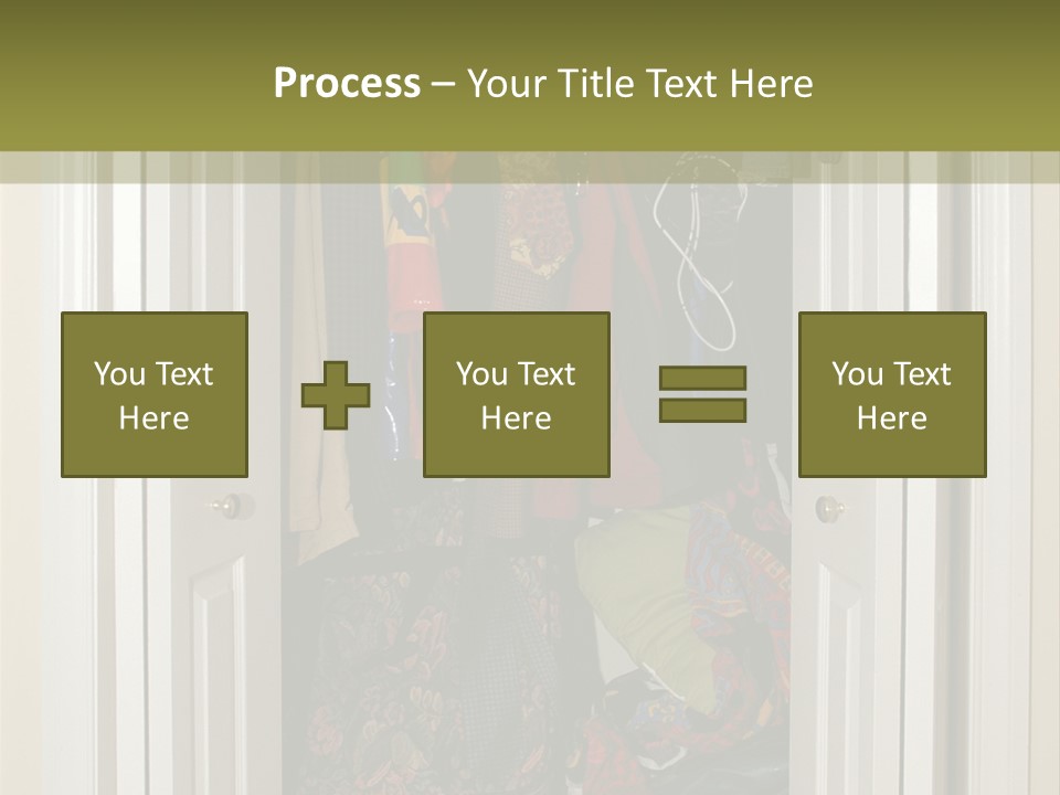 Messy Closet PowerPoint Template