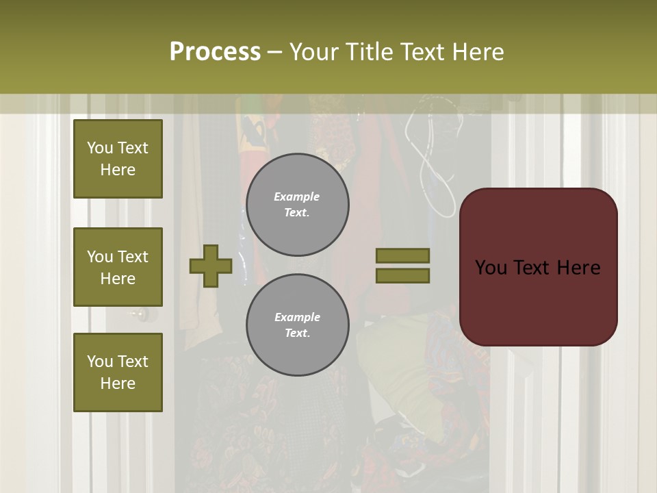 Messy Closet PowerPoint Template