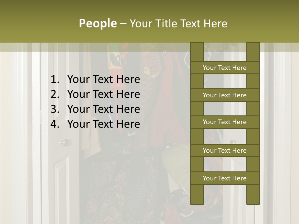 Messy Closet PowerPoint Template
