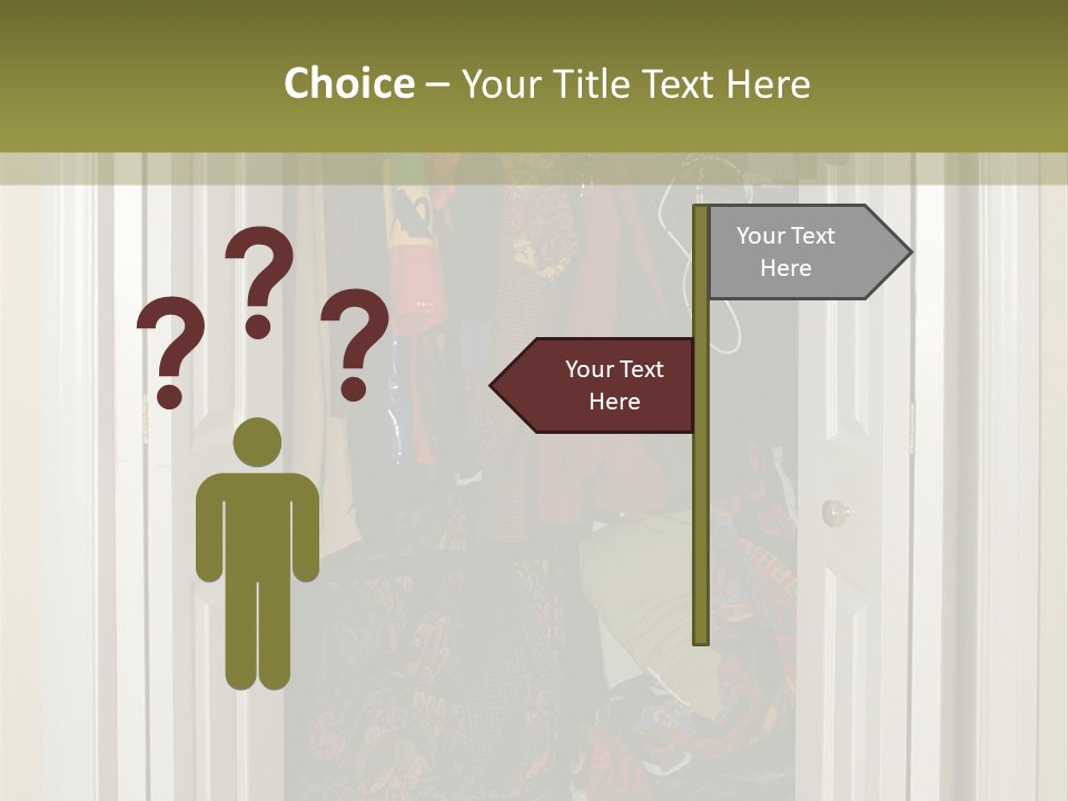 Messy Closet PowerPoint Template
