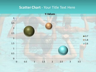 People Are Doing Water Aerobic In Pool PowerPoint Template