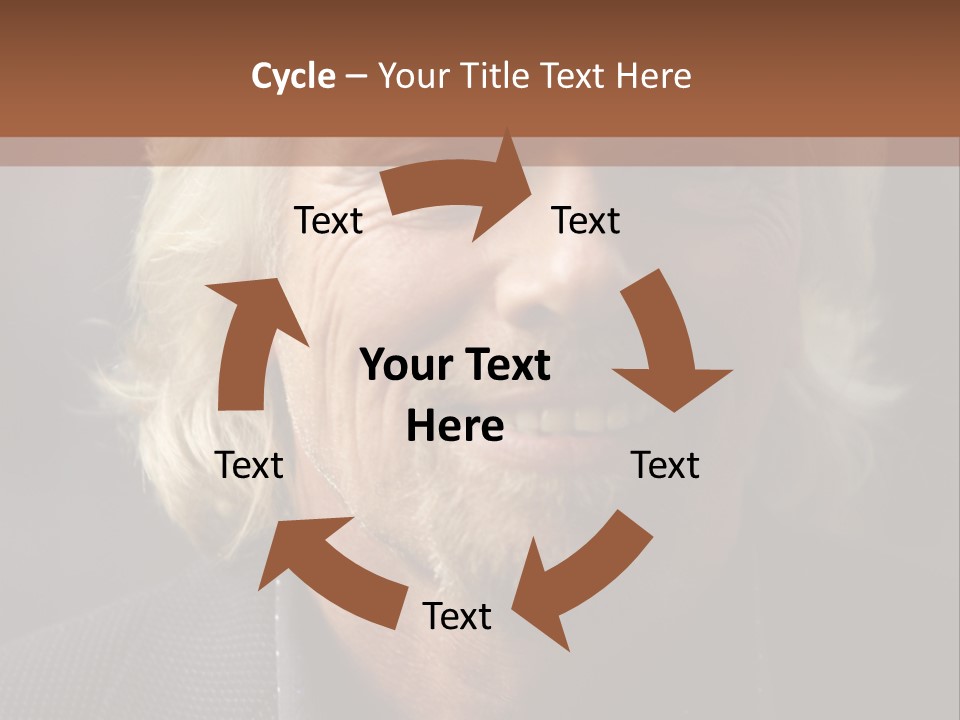 Richard Branson Stops By The Late Show With David Letterman On September 28, 2006 In New York City. ┬Й Leon / Rd / Retna Ltd. PowerPoint Template