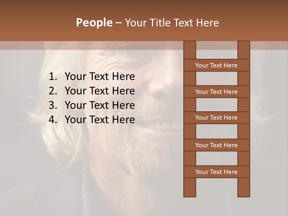 Richard Branson Stops By The Late Show With David Letterman On September 28, 2006 In New York City. ┬Й Leon / Rd / Retna Ltd. PowerPoint Template