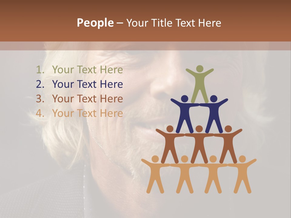 Richard Branson Stops By The Late Show With David Letterman On September 28, 2006 In New York City. ┬Й Leon / Rd / Retna Ltd. PowerPoint Template