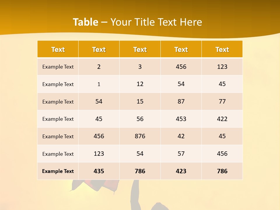 Sunset Silhouette Of Street Protester PowerPoint Template