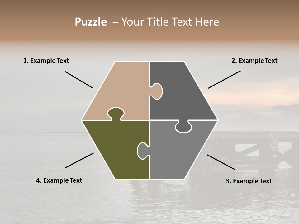 Evening Pier PowerPoint Template
